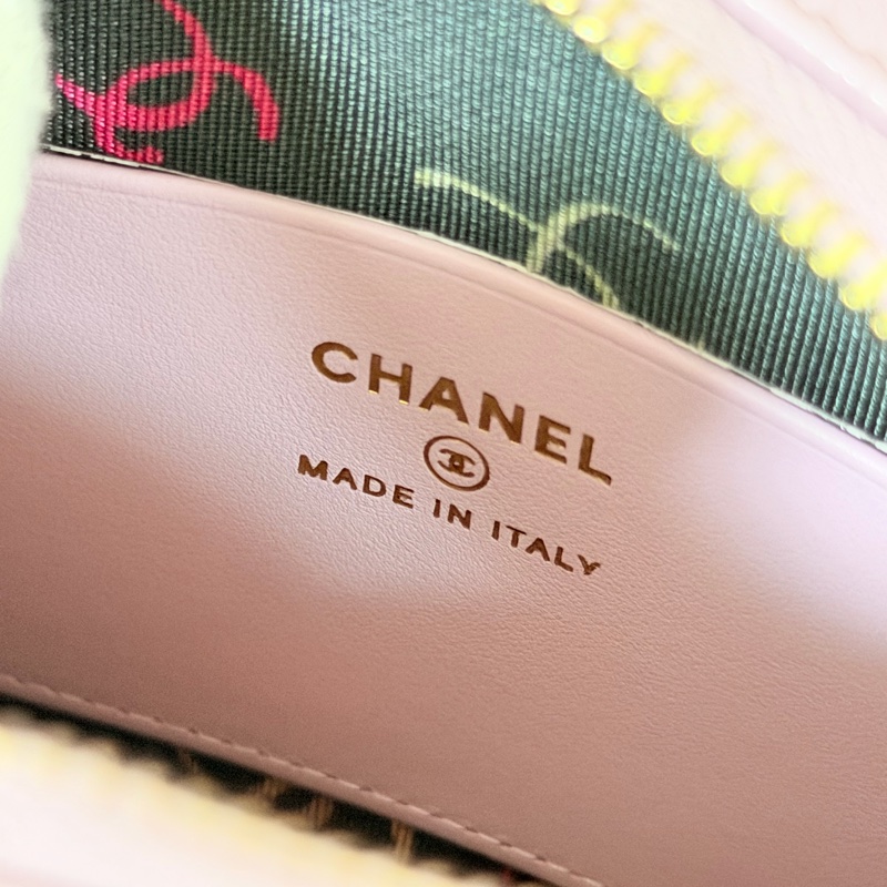 CHANEL 24p相機包 荔枝皮絕美紫色💜 稀有 全新品-20