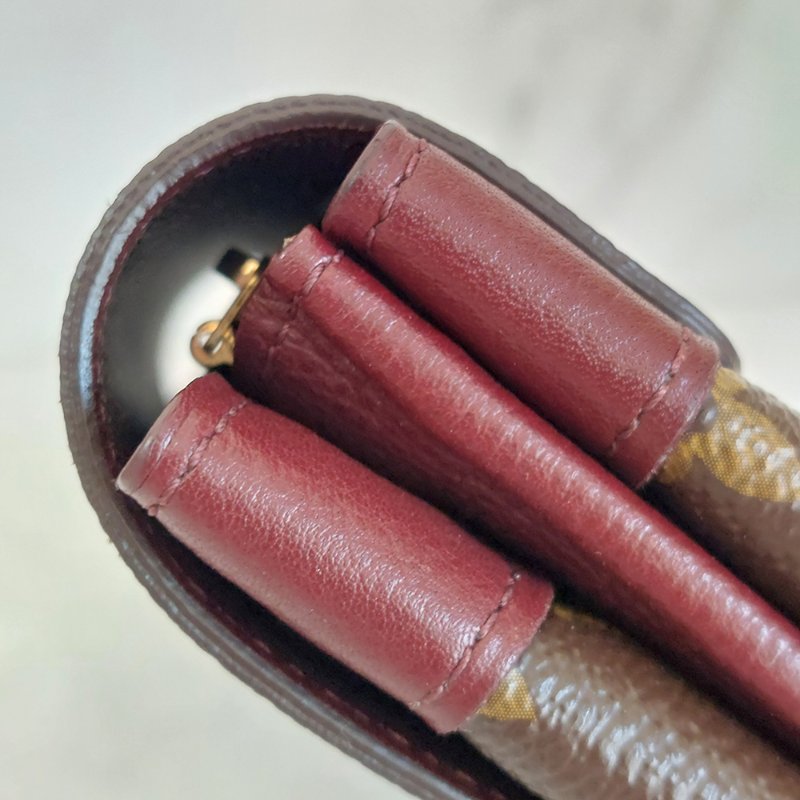 LV M60362 ELYSEE 經典花紋復古精緻S鎖扣長夾~ 二手-64