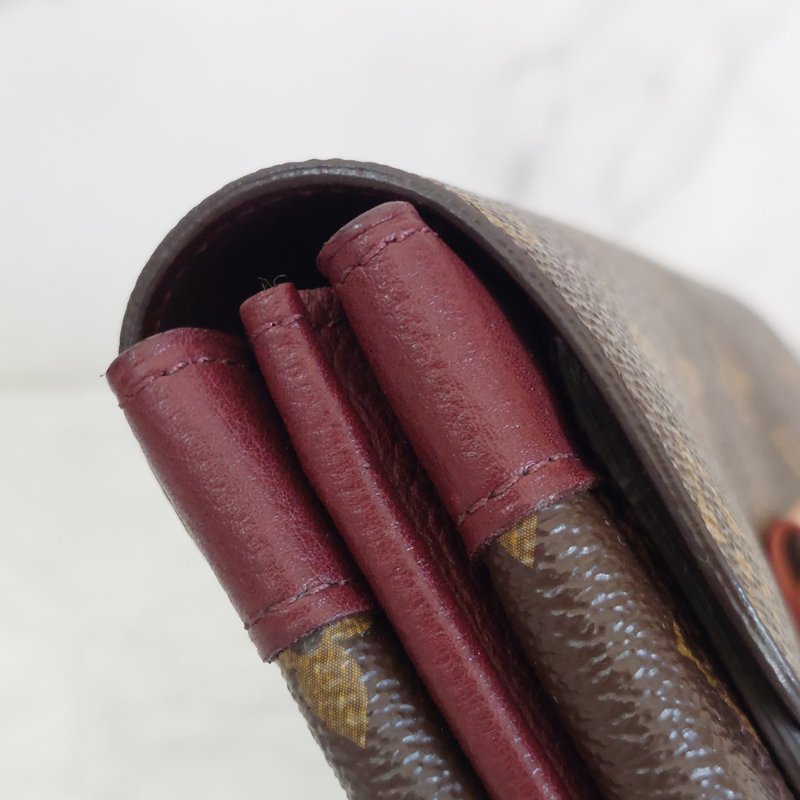 LV M60362 ELYSEE 經典花紋復古精緻S鎖扣長夾~ 二手-71