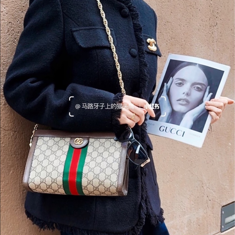 超便宜❤️ gucci #ophidia #老花 #夾子包 #小號-1