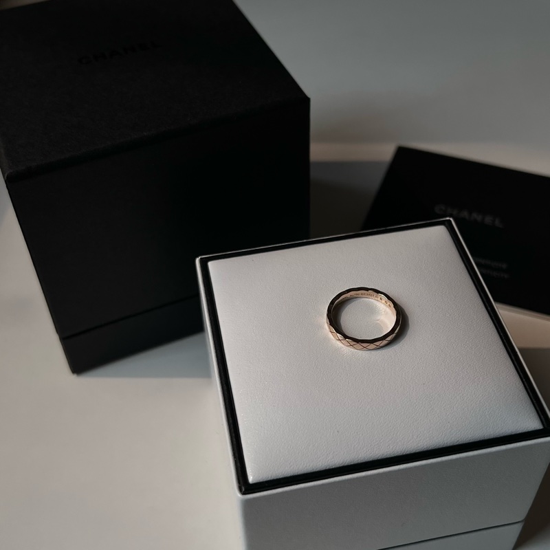 Chanel // Coco Crush Ring // 18k Beige Gold // 52-2