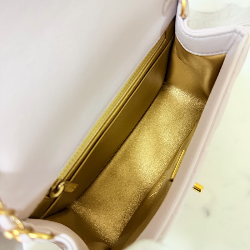 CHANEL 香芋紫 金球方胖子 晶片款99新閑置品-23
