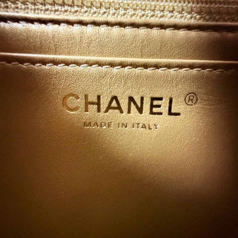 CHANEL 香芋紫 金球方胖子 晶片款99新閑置品-24