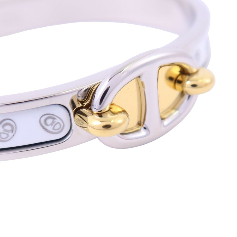 HERMES 金屬/琺瑯Mini Clic Chaine D'Ancre Bracelet銀扣手鏈-5
