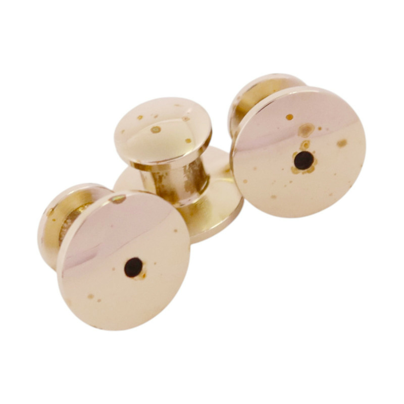 CHANEL 金屬/水鑽/PVC Brooch金扣胸針-6