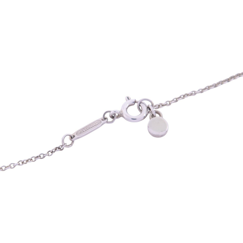 TIFFANY&CO 925純銀Return To Tiffany Double Round Tag Necklace銀扣項鏈-3