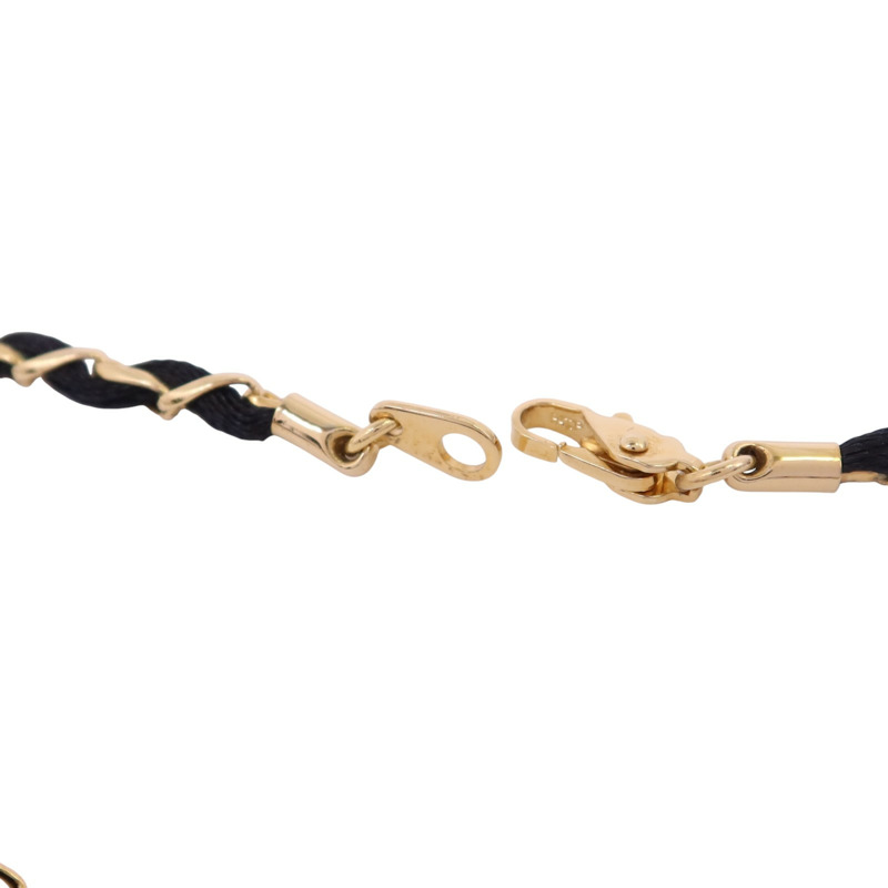 CHANEL 金屬/皮革Chanel No19 Perfume Bottle Motif Necklace金扣項鏈-4