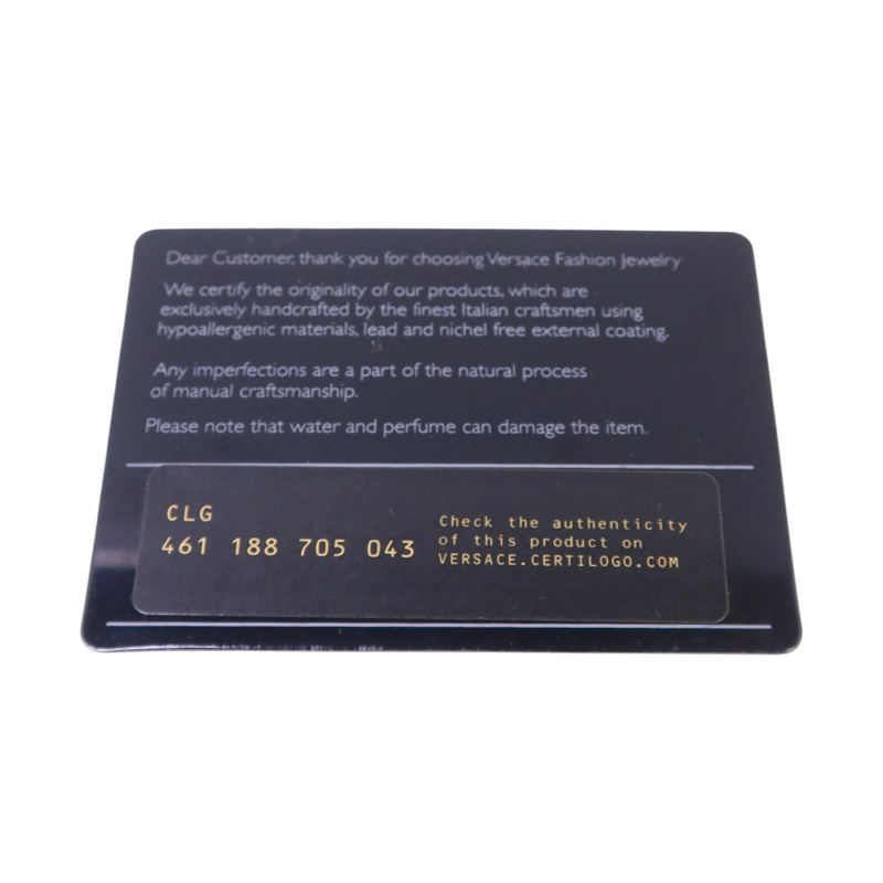 VERSACE 金屬/水鑽Medusa Chain Bracelet金扣手鏈-8