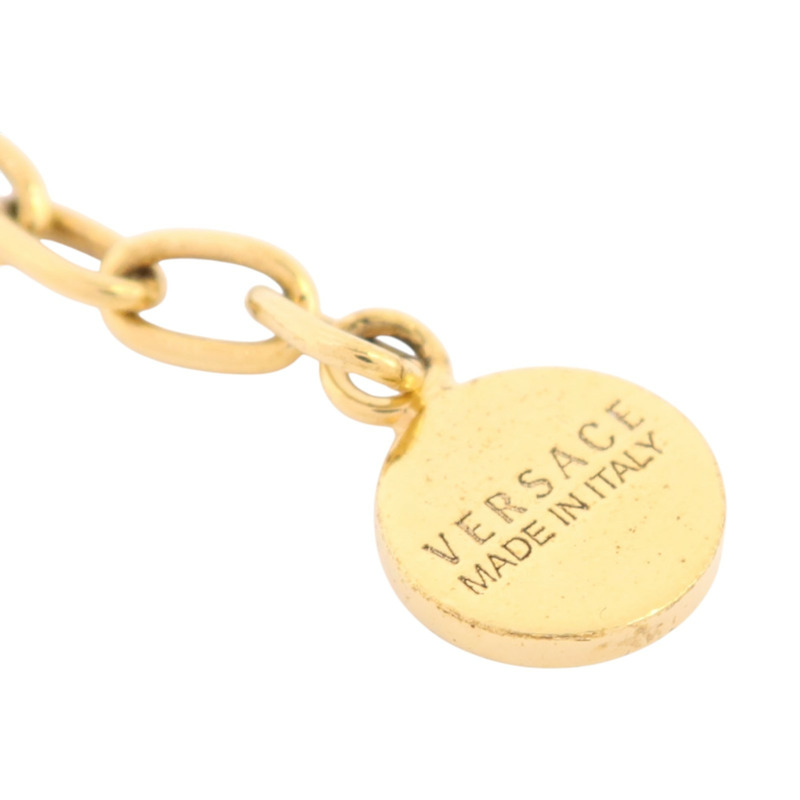 VERSACE 金屬/水鑽Medusa Chain Bracelet金扣手鏈-10