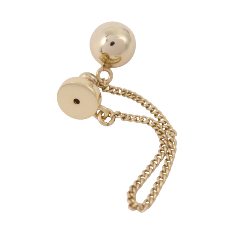 Dior 金屬/仿珍珠Tribales Earrings金扣耳環-6