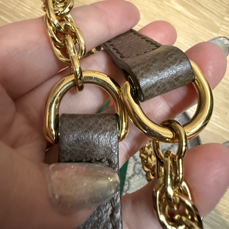 GUCCI Ophidia 圓餅斜背包-10