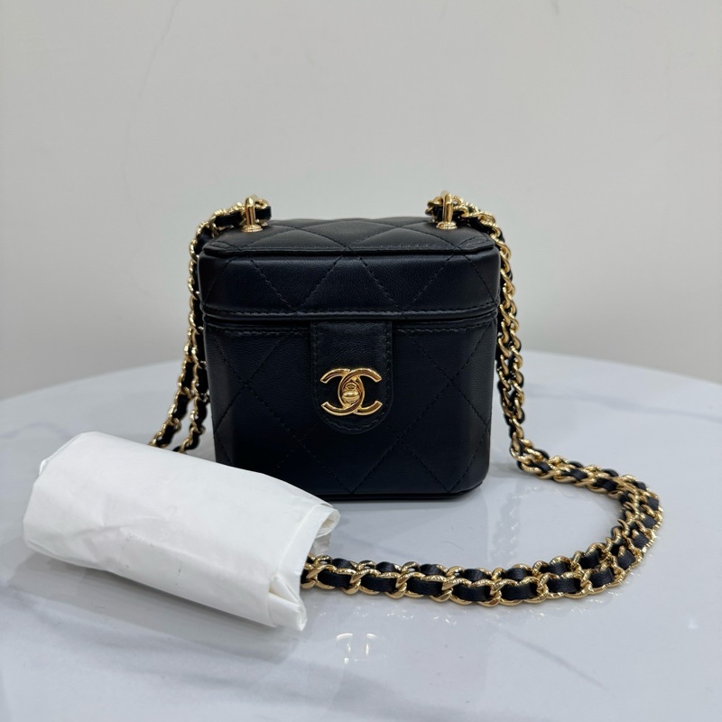 JK國際二手精品✨ Chanel小盒子 芯片款 99新存放品-0
