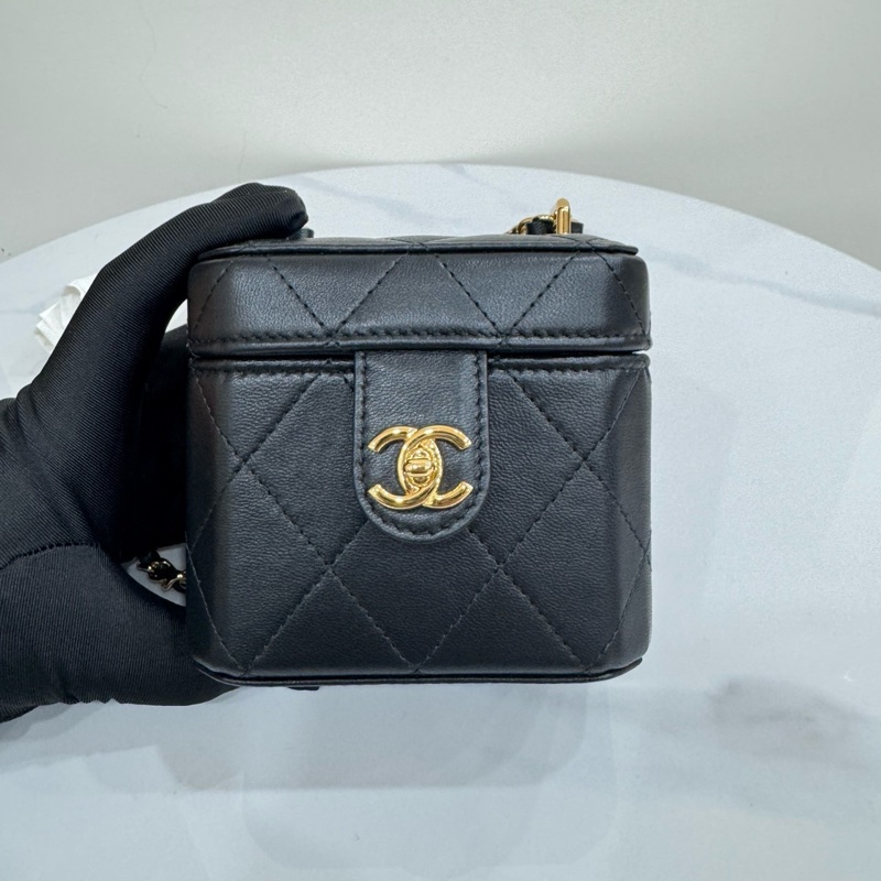 JK國際二手精品✨ Chanel小盒子 芯片款 99新存放品-4