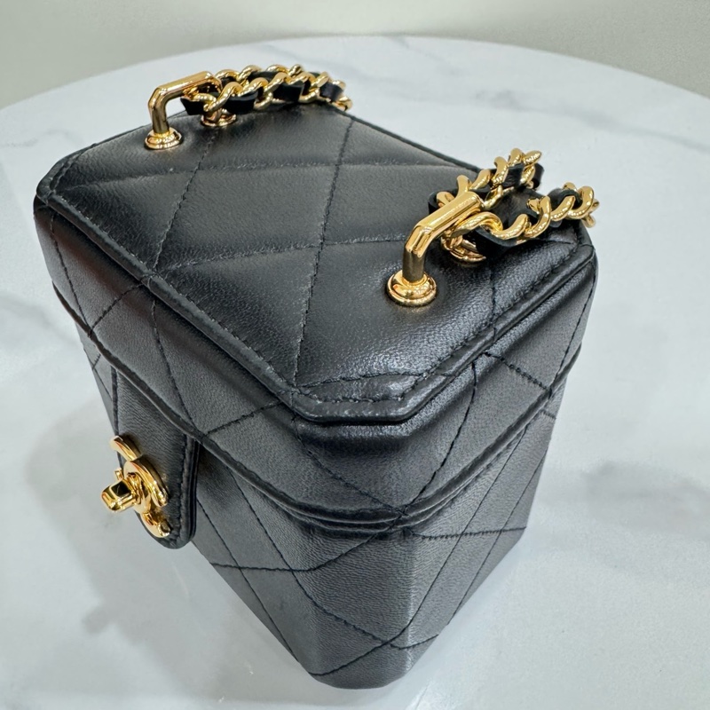 JK國際二手精品✨ Chanel小盒子 芯片款 99新存放品-12