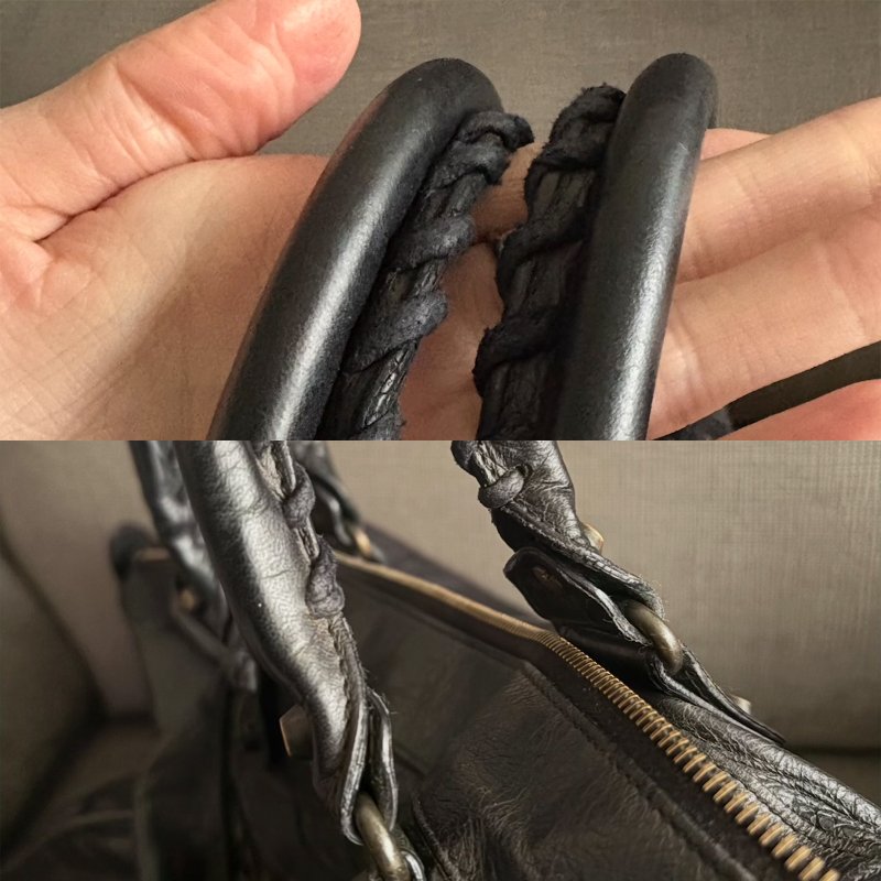 〖Balenciaga巴黎世家〗WorkCityBag 機車包/旅行包/精品包_Black(黑色)-4