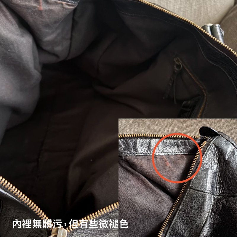 〖Balenciaga巴黎世家〗WorkCityBag 機車包/旅行包/精品包_Black(黑色)-9