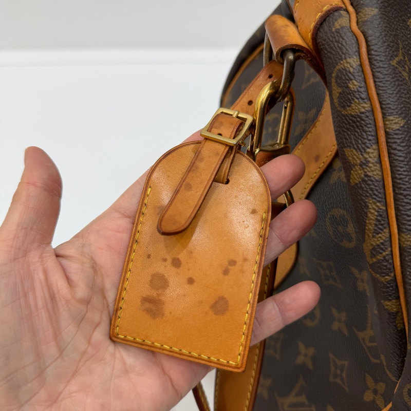 Louis Vuitton LV Keepall 50 旅行袋 旅行包 登機袋 登機包 手提包 肩背包 斜背包-15