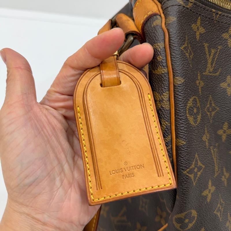 Louis Vuitton LV Keepall 50 旅行袋 旅行包 登機袋 登機包 手提包 肩背包 斜背包-16
