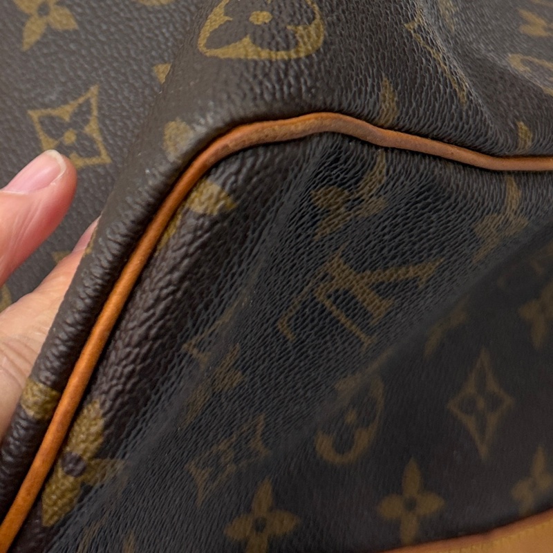 Louis Vuitton LV Keepall 50 旅行袋 旅行包 登機袋 登機包 手提包 肩背包 斜背包-28