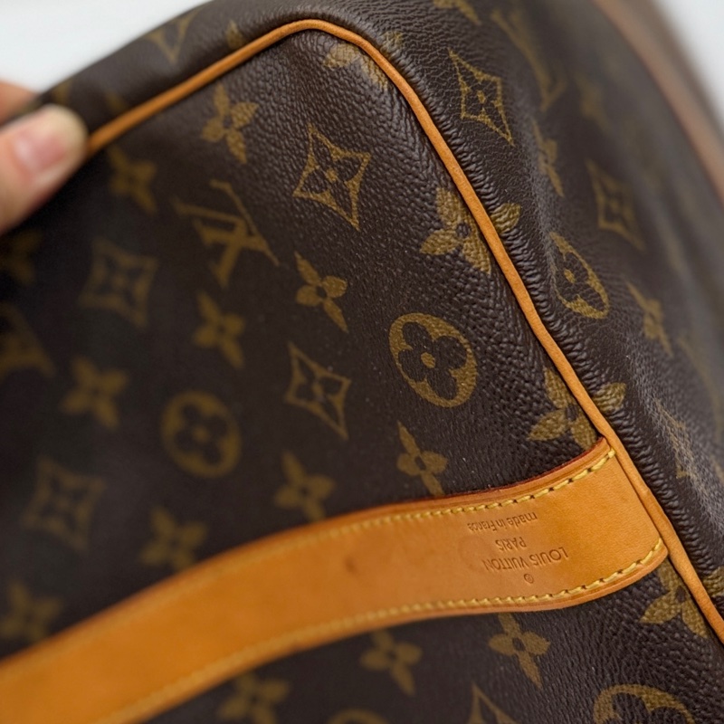 Louis Vuitton LV Keepall 50 旅行袋 旅行包 登機袋 登機包 手提包 肩背包 斜背包-30