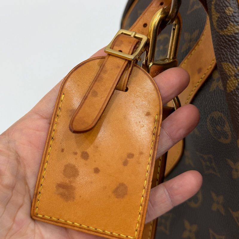 Louis Vuitton LV Keepall 50 旅行袋 旅行包 登機袋 登機包 手提包 肩背包 斜背包-32