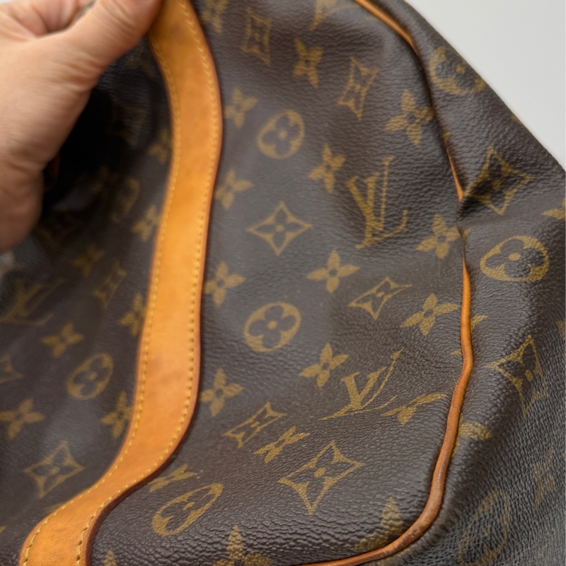 Louis Vuitton LV Keepall 50 旅行袋 旅行包 登機袋 登機包 手提包 肩背包 斜背包-37