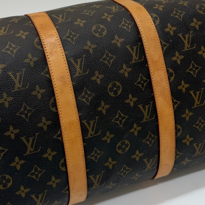 Louis Vuitton LV Keepall 50 旅行袋 旅行包 登機袋 登機包 手提包 肩背包 斜背包-38