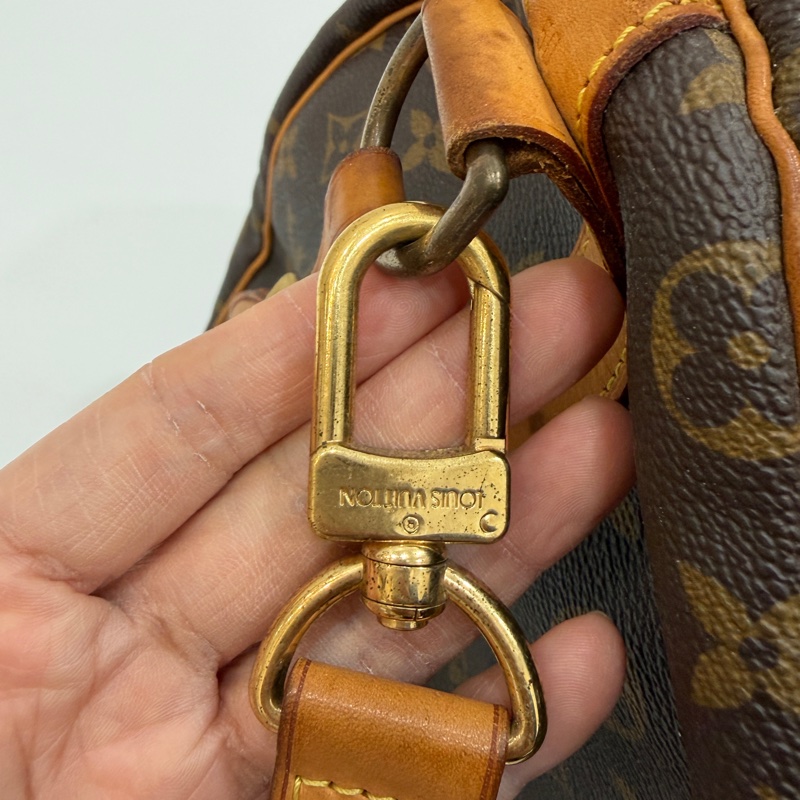 Louis Vuitton LV Keepall 50 旅行袋 旅行包 登機袋 登機包 手提包 肩背包 斜背包-41