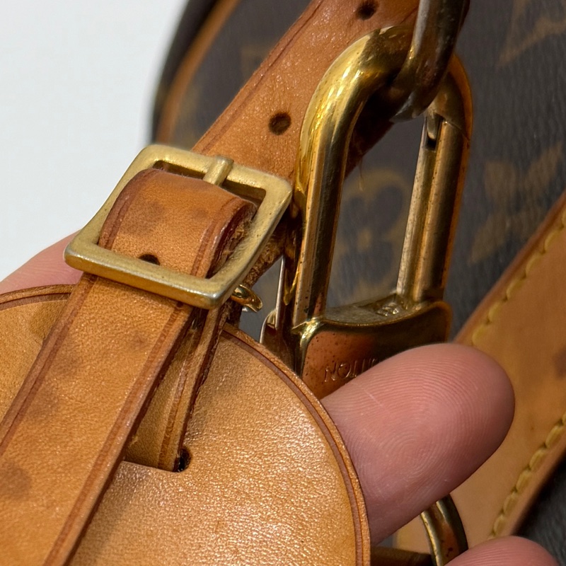 Louis Vuitton LV Keepall 50 旅行袋 旅行包 登機袋 登機包 手提包 肩背包 斜背包-42