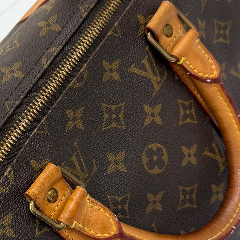 Louis Vuitton LV Keepall 50 旅行袋 旅行包 登機袋 登機包 手提包 肩背包 斜背包-49