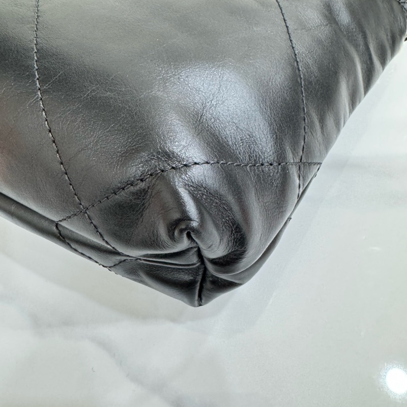 JK國際二手精品✨Chanel 22mini黑金 芯片款-11