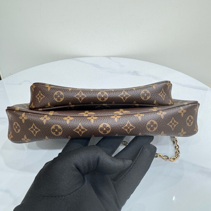 JK國際二手精品✨ LV五合一麻將包 🈶購證 很新喔-9