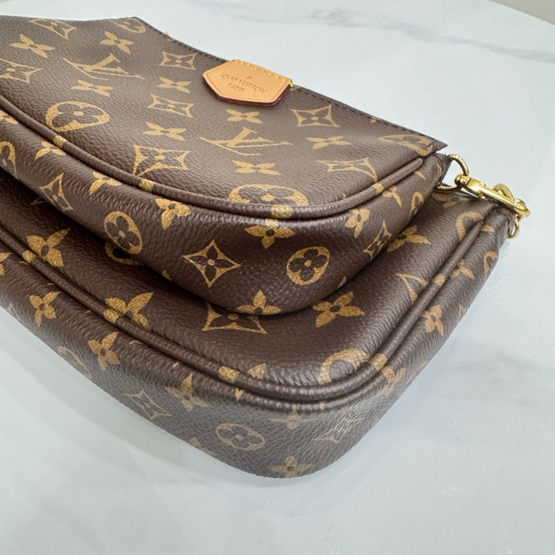 JK國際二手精品✨ LV五合一麻將包 🈶購證 很新喔-11