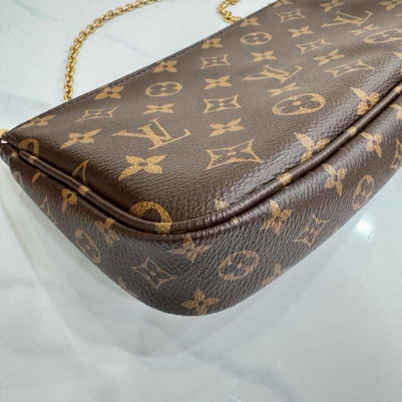 JK國際二手精品✨ LV五合一麻將包 🈶購證 很新喔-12