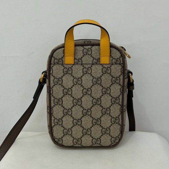 GUCCI PVC 虎頭直式子母斜背-小-2