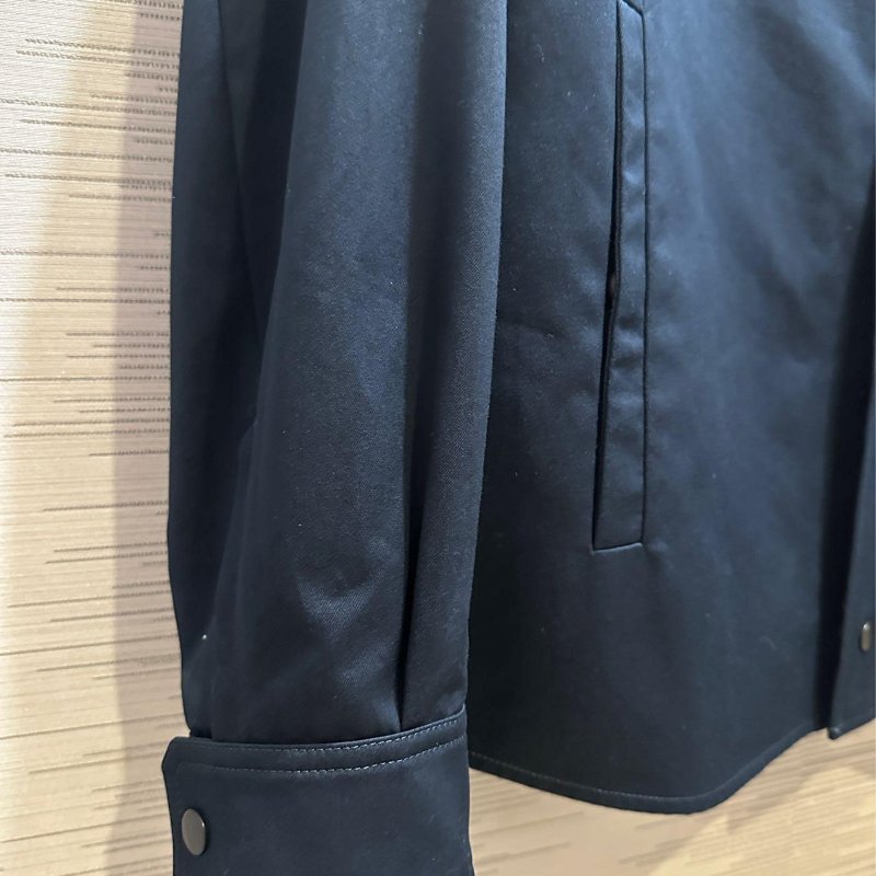 💎Han's house精品服飾💎moncler 黑牌 風衣 外套 襯衫 原價56800-5