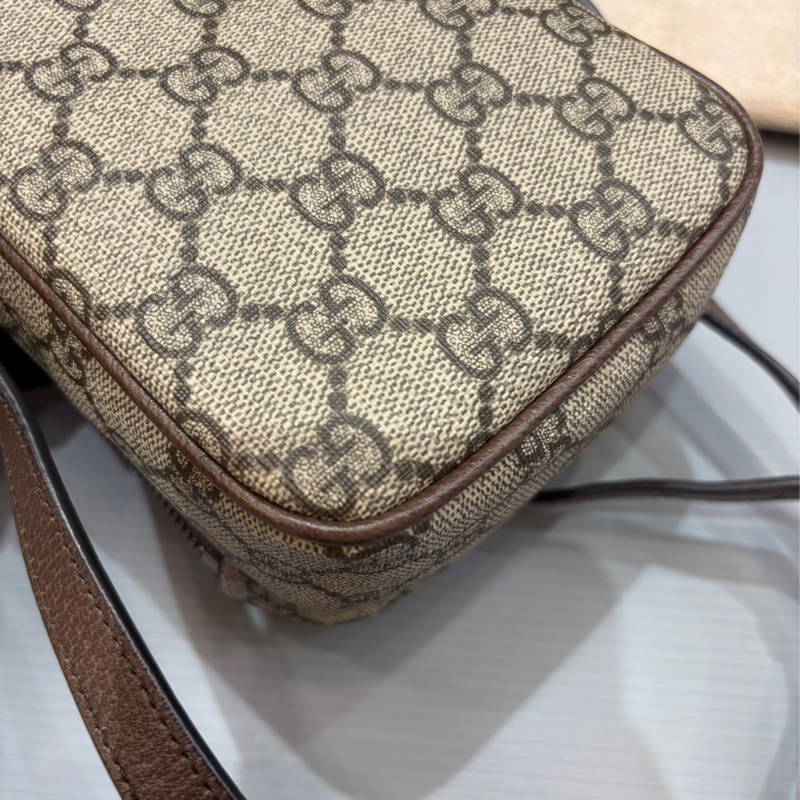 近新 Gucci 虎頭子母相機斜背包-7