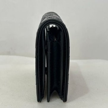 GUCCI黑金釦MARMONT對開短夾-1