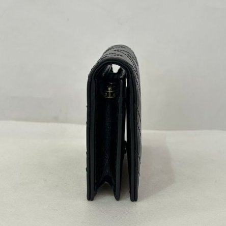 GUCCI黑金釦MARMONT對開短夾-3