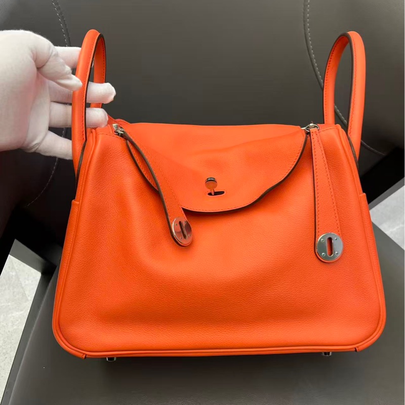 Hermes Lindy 30 火焰橙-0