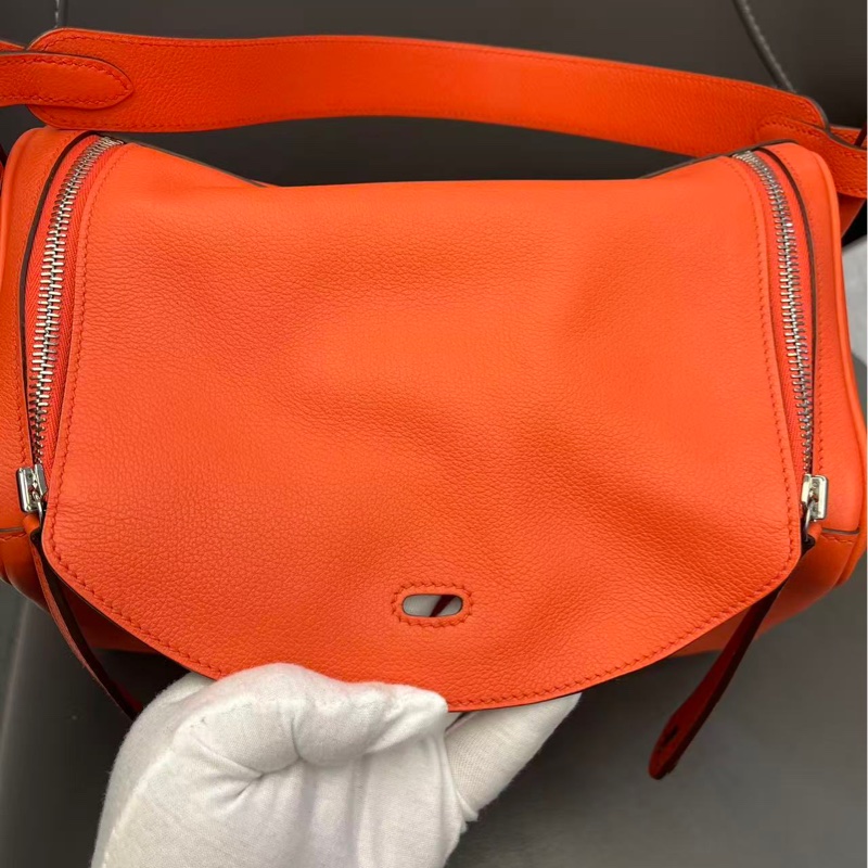 Hermes Lindy 30 火焰橙-2