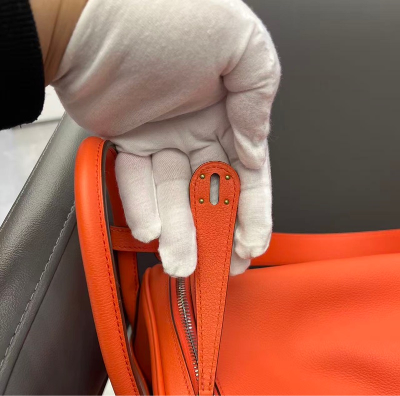 Hermes Lindy 30 火焰橙-5