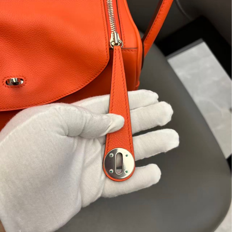 Hermes Lindy 30 火焰橙-6