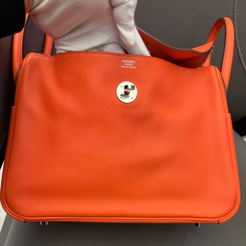 Hermes Lindy 30 火焰橙-8