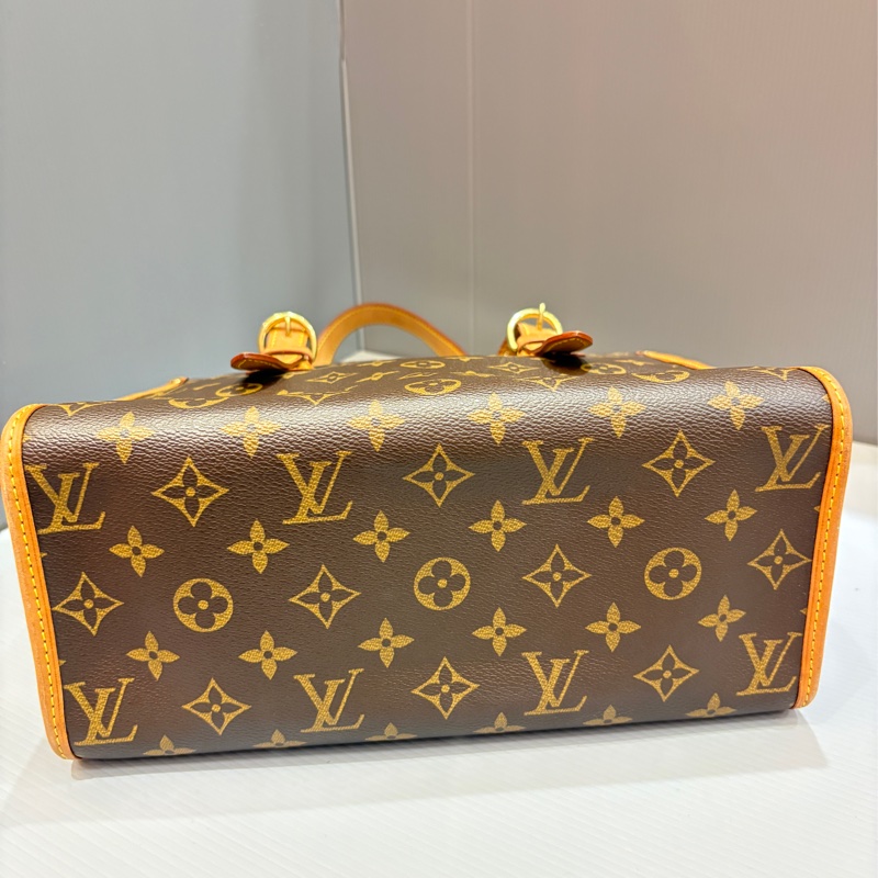 Lv 老花金豆拉鍊托特包-7