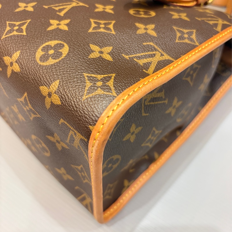 Lv 老花金豆拉鍊托特包-8