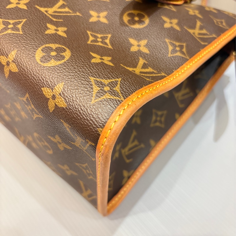 Lv 老花金豆拉鍊托特包-9