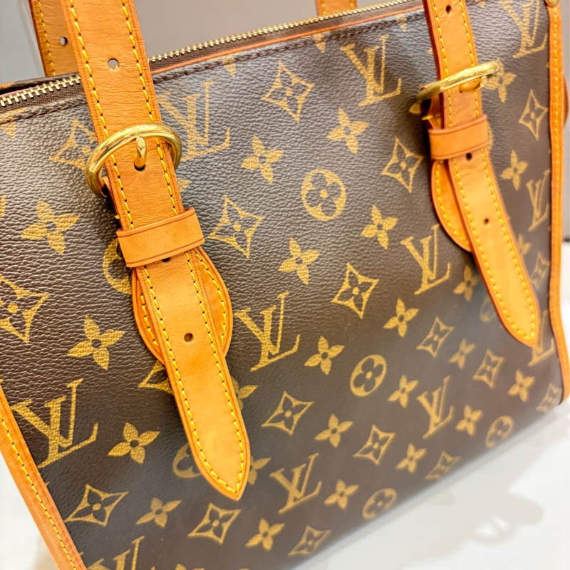 Lv 老花金豆拉鍊托特包-15