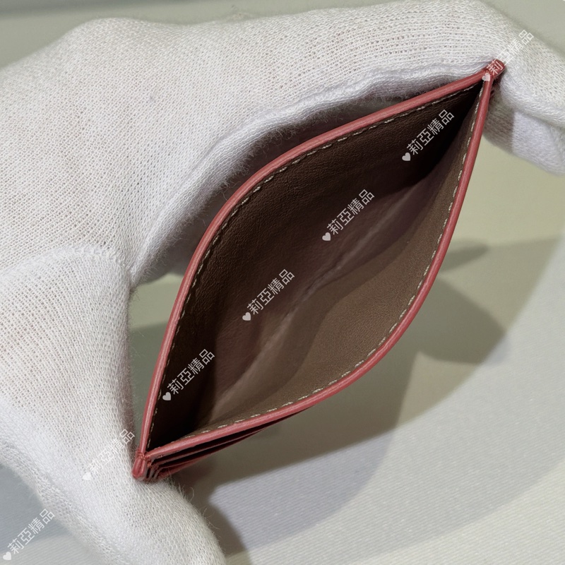 莉亞精品♡ BV 磚紅卡包 二手美品-16