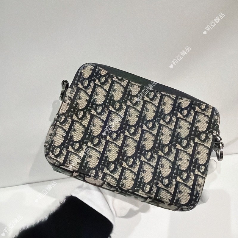 莉亞精品♡ Dior 經典老花相機包 二手美包-3